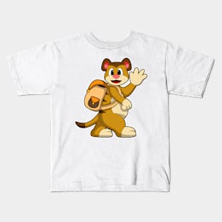 Meerkat with Backpack Kids T-Shirt